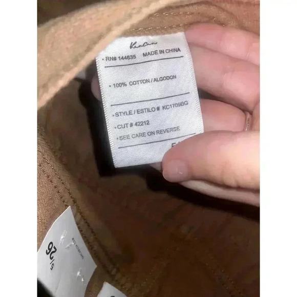 NWT Womens Kancan Straight Leg High Rise Distressed Denim - Picture 3 of 6